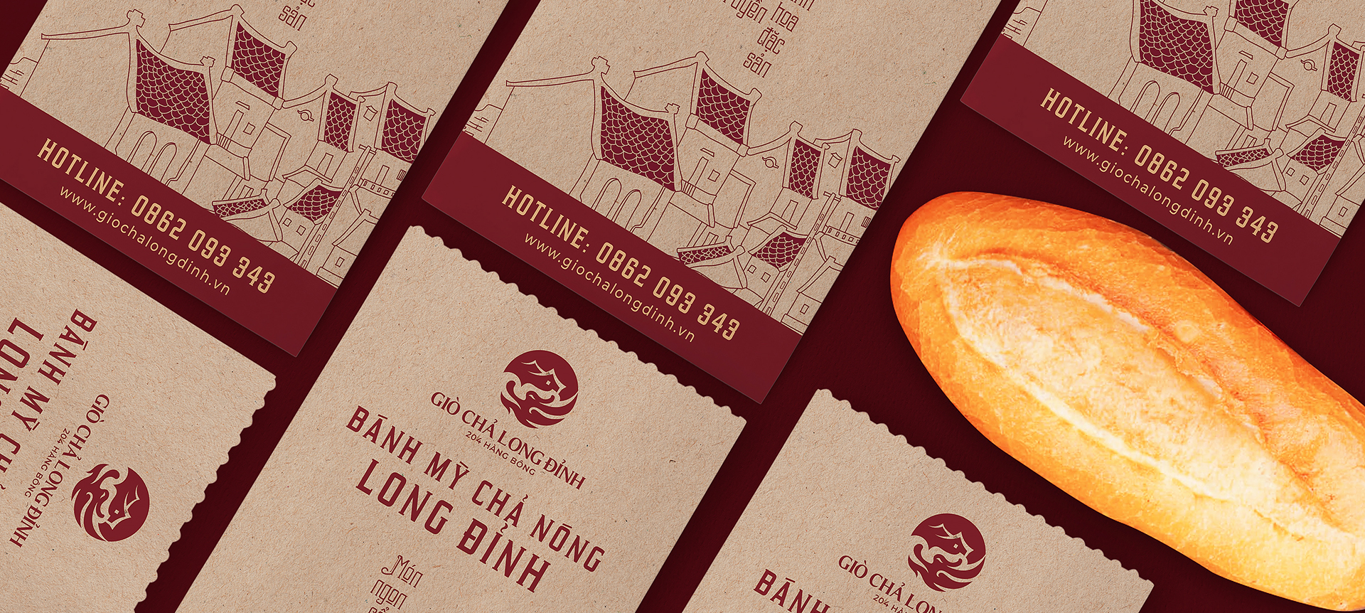 Bánh mì chả nóng Long Đỉnh